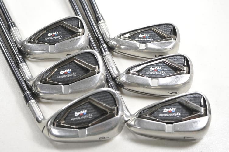 TaylorMade M4 5-PW Iron Set Senior Flex Right Atmos Red 5 Graphite # 214404