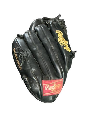 Used Rawlings GGP601B BB/SB Glove RH Throw Black 12 3/4" 10743-S000481542