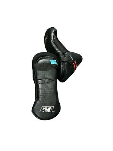 Used Martial Arts Foot Pads Black MD 10743-S000481692