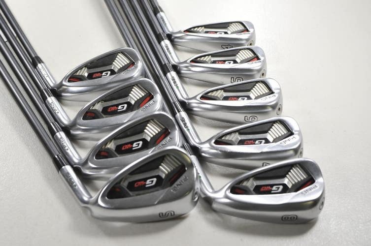 Ping G410 4-W,UW,SW Iron Set Regular Flex Green Dot RH Alta CB Graphite # 214028