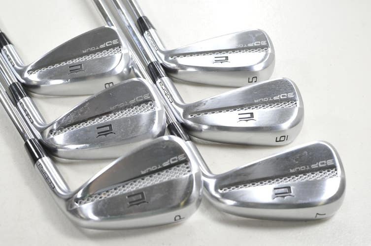 Cobra 3DP Tour 5-PW Iron Set Stiff Flex Right KBS S-Taper 120 Steel  # 214552