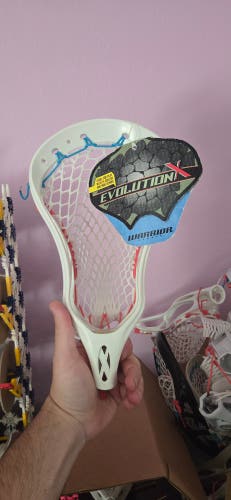 Warrior Evo X Head (New with tag, fresh strings)