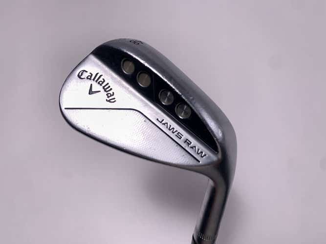 Callaway Jaws Raw Chrome Wedge 48* 10 Bounce S-Grind Catalyst 6.0 Stiff Mens RH