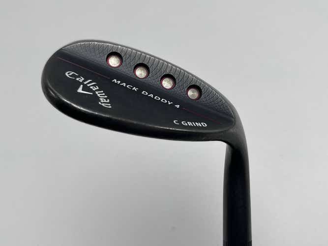 Callaway Mack Daddy 4 Black Lob Wedge LW 60* 8C DG S200 Tour Issue 115g Stiff RH