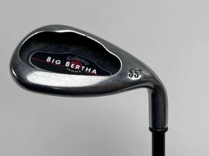 Callaway Big Bertha 2004 Sand Wedge SW 55* RCH 75i Regular Graphite Mens RH