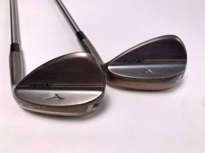 Mizuno T24 Denim Copper Wedge Set 52* 10 56* 10 SteelFiber i70cw 70g Stiff RH