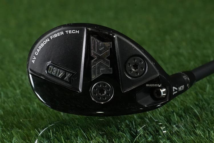 PXG 0317X GEN4 17 Hybrid Iron 2H HZRDUS SMOKE X-Stiff Flex Graphite Shaft LH