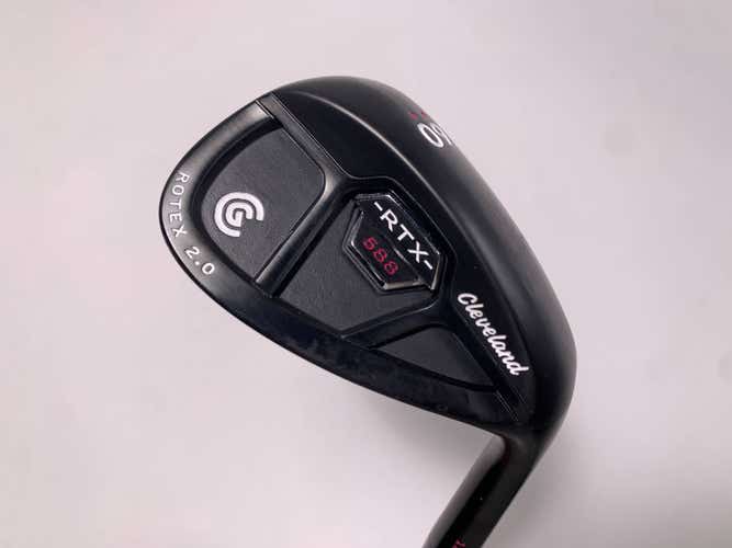 Cleveland 588 RTX 2.0 CB Black Satin Wedge 60* 12 Bounce 50g Graphite Womens RH