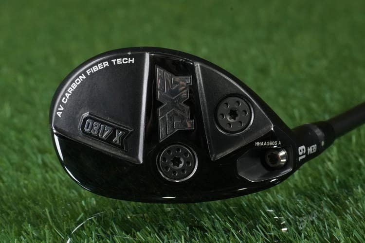 PXG 0317 X GEN4 19 Hybrid Iron 3H Even Flow Riptide 80g Stiff Flex Graphite LH