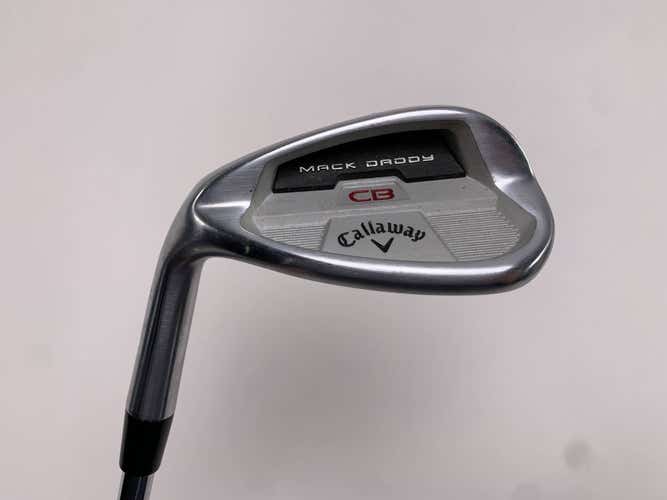 Callaway Mack Daddy CB Sand Wedge SW 56* 14 Bounce KBS Hi Rev 2.0 105g LH