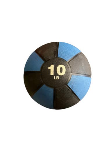Used Medicine Ball Royal Blue 10 lb 11846-S000102306