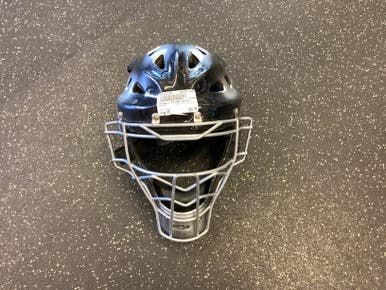 Used Champro CATCHER HELMET Catchers Helmet w/Mask Black One Size 11846-S000102290