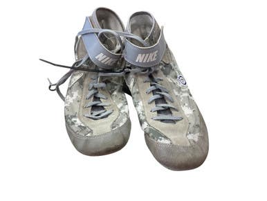 Used Nike Boxing Shoes Grey Senior 13 11846-S000102284