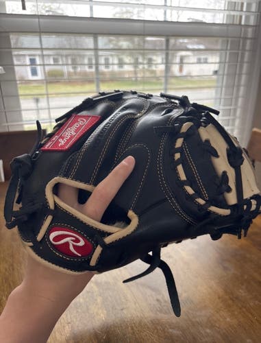 Rawlings Gold Glove Elite RH Catcher's Baseball Glove 32.5" (Used)