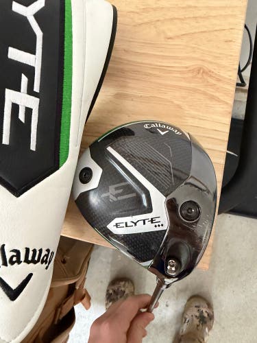 Men's 2025 Callaway Elyte Triple Diamond Right Handed Driver Stiff Flex 9 Loft (Used)