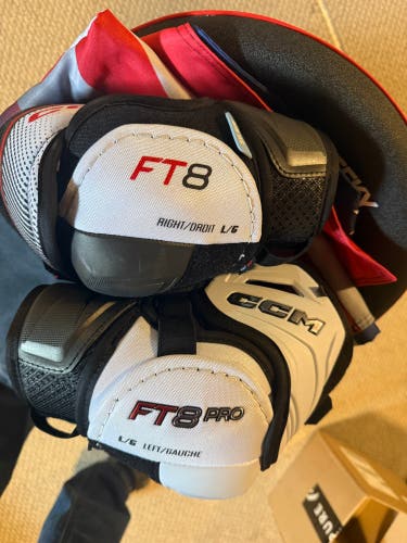 Senior Large CCM JetSpeed FT8  Elbow Pads (Used)