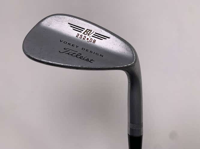 Titleist Vokey Chrome 200 Wedge 52* 8 Bounce Wedge Steel Mens RH