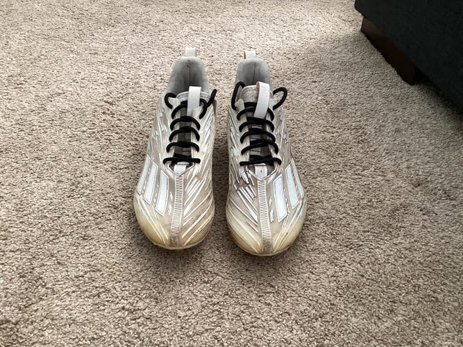 Unisex Size M 9.5 (W 10.5) Adidas Adizero 12.0 Low Top Molded Cleats (Used)