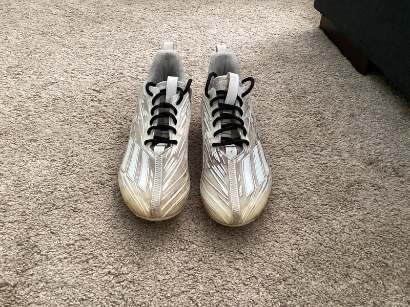 Unisex Size M 9.5 (W 10.5) Adidas Adizero 12.0 Low Top Molded Cleats (Used)
