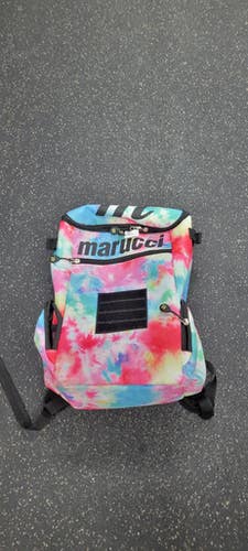 Used Marucci TYE DYE BB/SB Player Backpack None 11497-S000156691