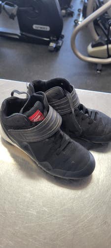Used Rawlings 1 BB/SB Cleats Black Junior 01 11497-S000156682