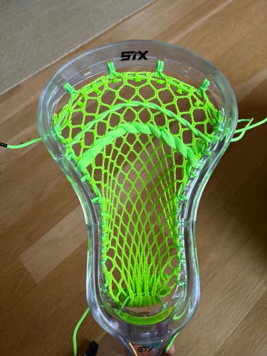 STX Stallion Prism Lacrosse Head - NEW mesh.