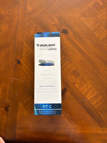 Aetrex Bauer skate orthotics size 6-6.5 Fit C