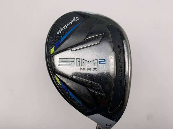 TaylorMade SIM2 MAX Rescue 4 Hybrid 22* Fujikura Ventus Blue 6R Regular RH