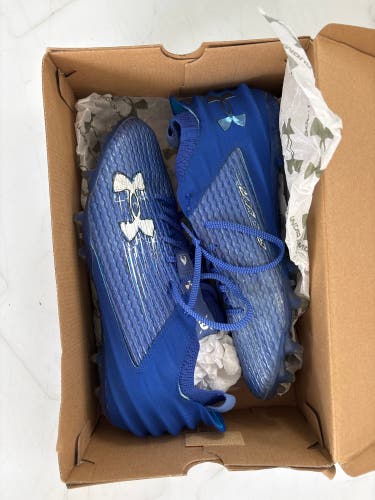 Blue Men's Size M 11.0 (W 12.0) Adult Under Armour Blur (New)