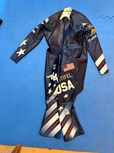 Unisex Large 2026 Spyder U.S. Ski Team Ski Suit (Used) FIS Legal