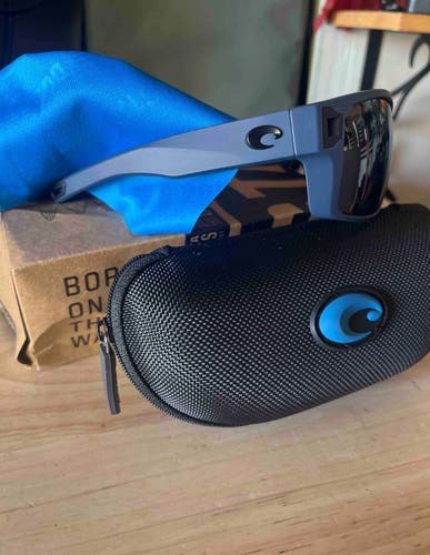 Blue Men's Adult Costa Del Mar Sunglasses (New) Reefton