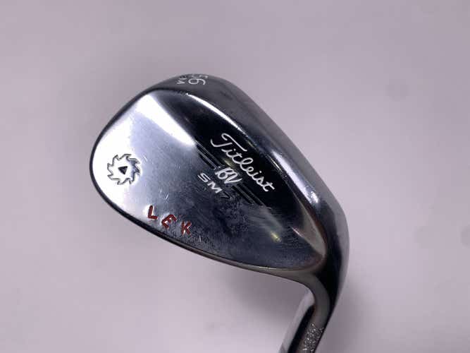 Titleist Vokey SM7 Tour Chrome Wedge 56* 8 Bounce M-Grind AMT Red S300 Stiff RH