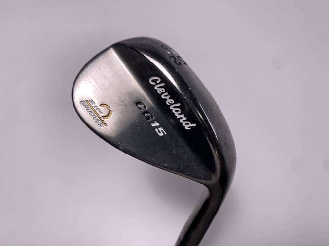 Cleveland CG15 Black Pearl Wedge 52* 10 Bounce Traction Wedge Steel Mens RH
