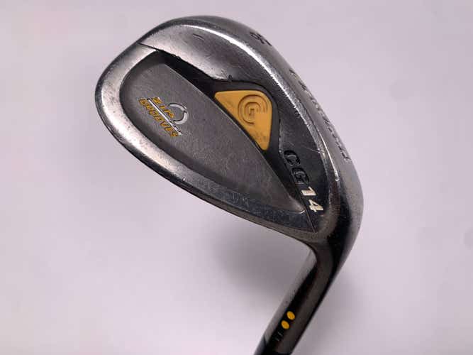 Cleveland CG14 Gunmetal Wedge 56* 14 Bounce Traction Wedge Steel Mens RH