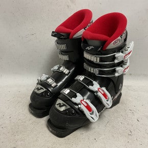 Used Nordica GPTJ Boys DH Ski Boot Black And Red 215 MP - J03 11855-S000201054