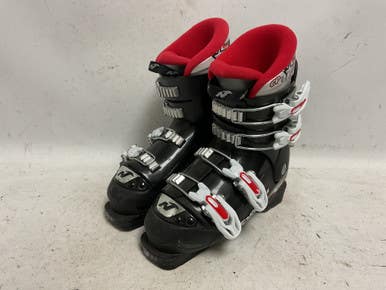 Used Nordica GPTJ Boys DH Ski Boot Black And Red 215 MP - J03 11855-S000201054