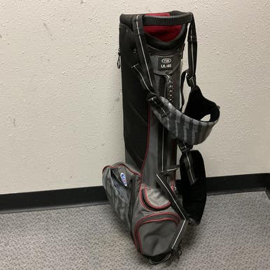 Used US Kids UL-60 Jr Stand Bag Grey And Red 11855-S000201035