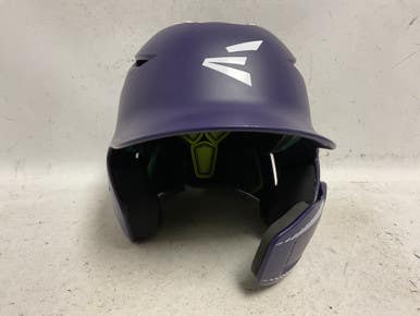 Used Easton ELITE MAX Batting Helmet + JAW GUARD Purple L/XL 11855-S000201033