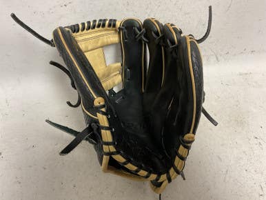 Used Wilson A2000 KBH13 GM Baseball Glove RH Throw Black And Gold 11 3/4" 11855-S000201028