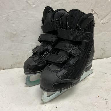 Used Jackson SOFTEC Boys Softboot Skate Black Youth 10.0 11855-S000201008