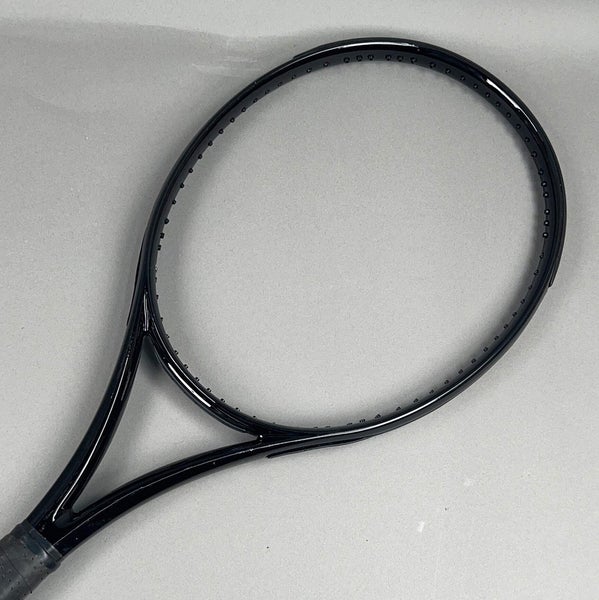 Wilson Prototype Pro Stock Python 98 Unmarked Black Gloss Tennis ...