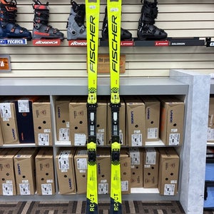 Fischer RC4 CT 180 cm GS Racing Skis NEW W/ Fischer Z14 Ski Binding NEW 22/24
