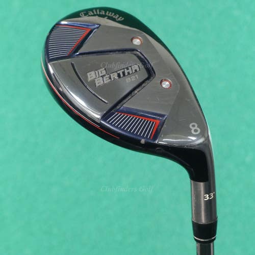 RARE Callaway Big Bertha B21 33 Hybrid 8 Iron RCH 65 Graphite Seniors w/ HC