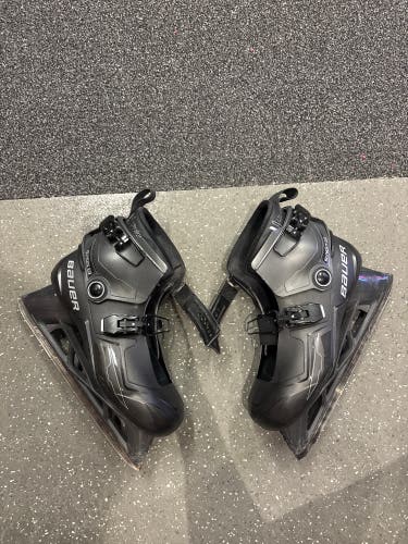 Black 2024 Bauer Konekt Hockey Skates Pro Stock 10.5 (Used)