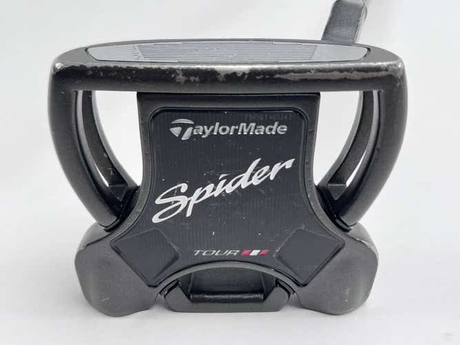 TaylorMade Spider Tour Black Putter 35" SuperStroke Pistol GT 2.0 Mens RH