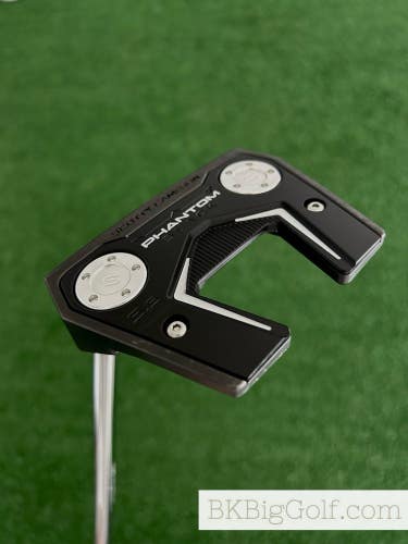 LH Titleist Scotty Cameron Phantom Black 5.5 35 Putter