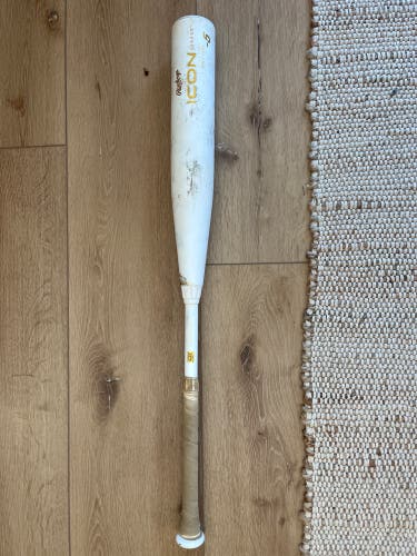 2024 Rawlings Icon Composite USSSA Certified Bat (-5) 30 oz 32" (Used)