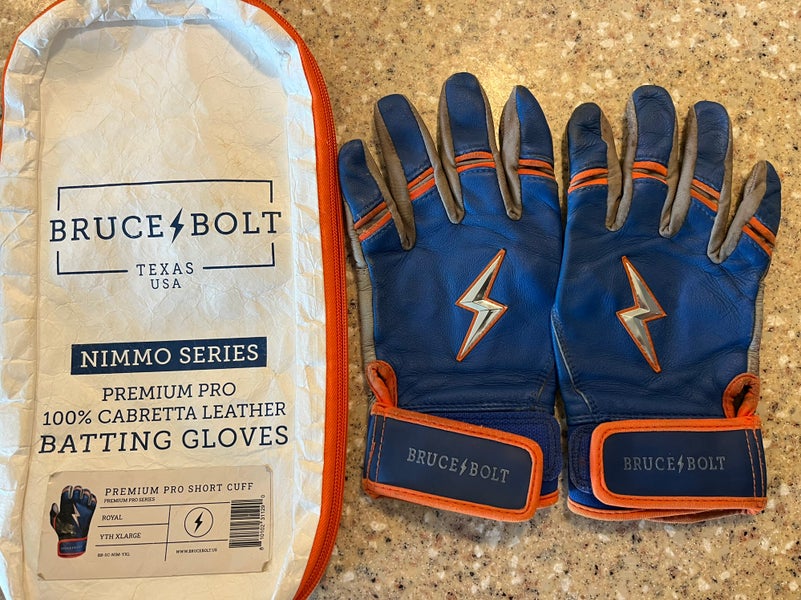 Youth XL Bruce Bolt Batting Gloves (used)