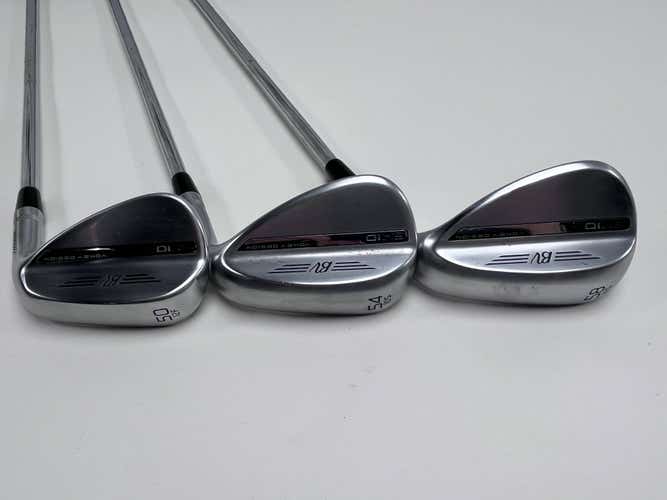 Titleist Vokey SM10 Tour Chrome Wedge Set 50* 12 | 54* 10 | 58* 10 SM10 RH