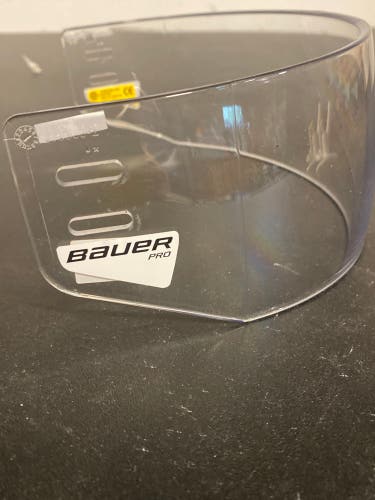 New Bauer Pro Straight Visor (New)